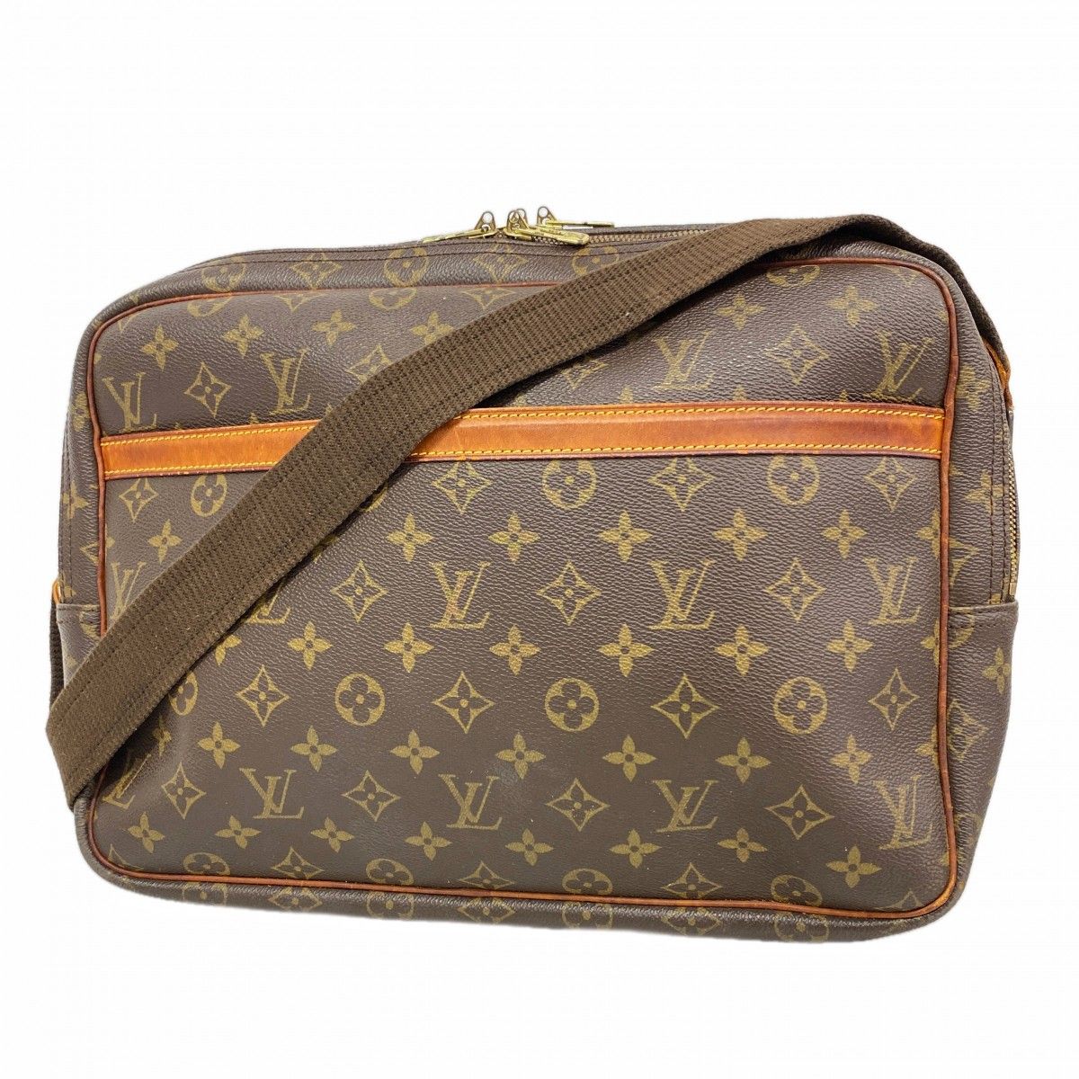 Louis Vuitton Shoulder Bag Monogram GM Brown