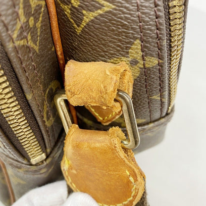 Louis Vuitton Shoulder Bag Monogram GM Brown — view 8