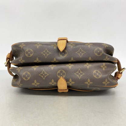 Louis Vuitton Shoulder Bag Monogram Saumur 30 Brown — view 3