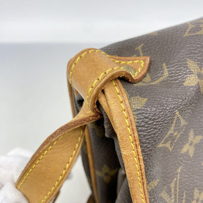 Louis Vuitton Shoulder Bag Monogram Saumur 30 Brown — view 7