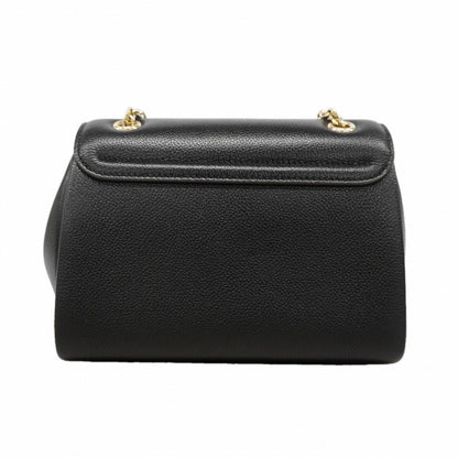 Cartier Shoulder Bag Leather Black Chien Panning Gold — view 8