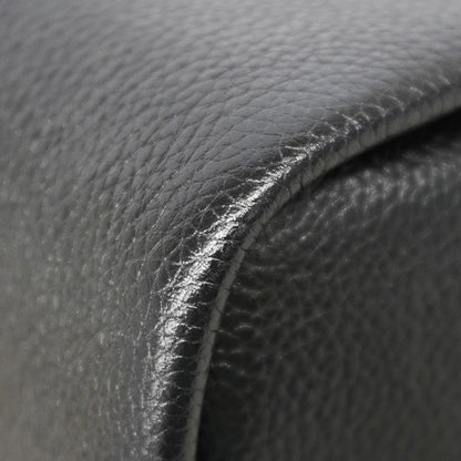 Cartier Shoulder Bag Leather Black Chien Panning Gold — view 6