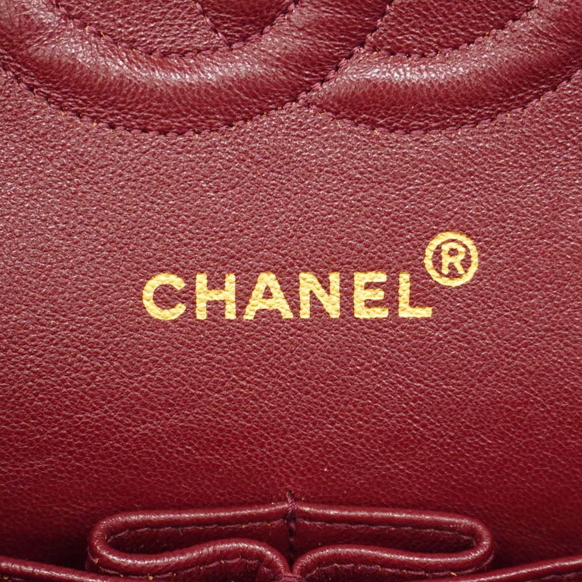 Chanel Shoulder Bag Quilted Lambskin Black Gold — view 5