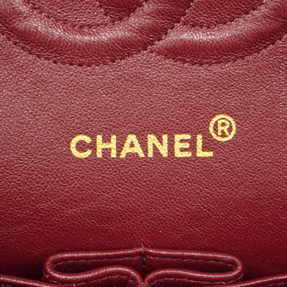 Chanel Shoulder Bag Quilted Lambskin Black Gold — view 5