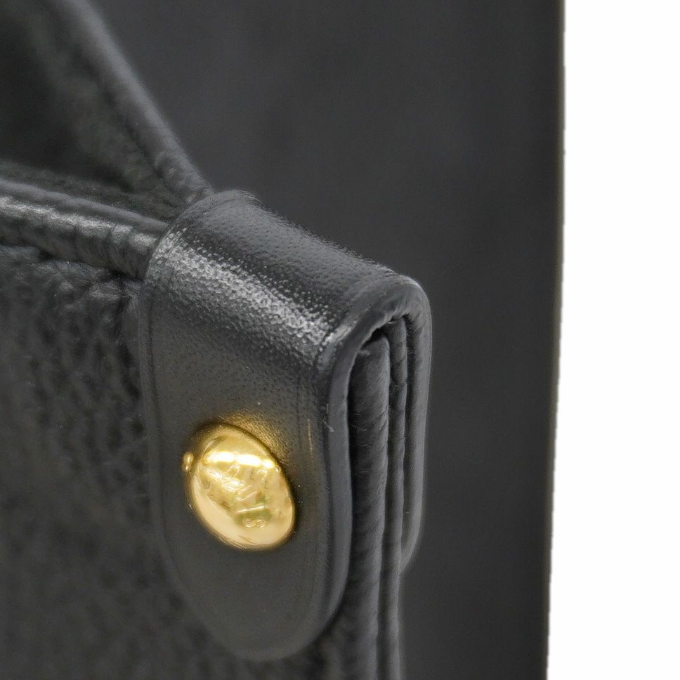 Louis Vuitton Handbag Monogram Empreinte On The Go PM Noir 2-Way — view 7