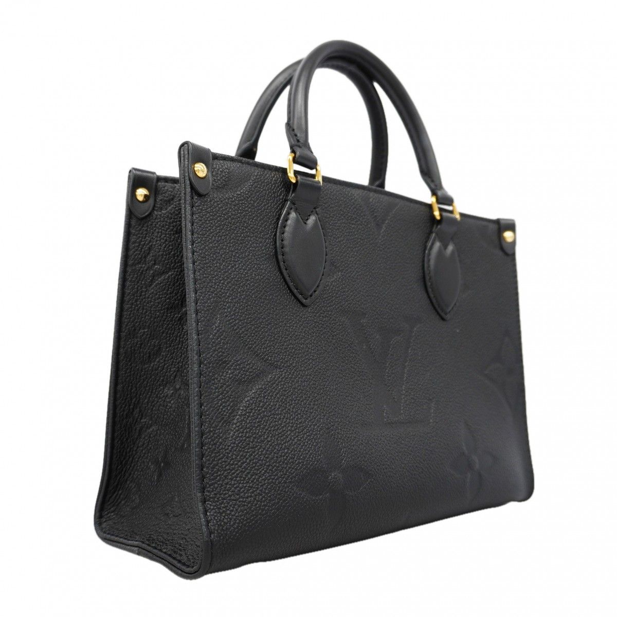 Louis Vuitton Handbag Monogram Empreinte On The Go PM Noir 2-Way — view 2