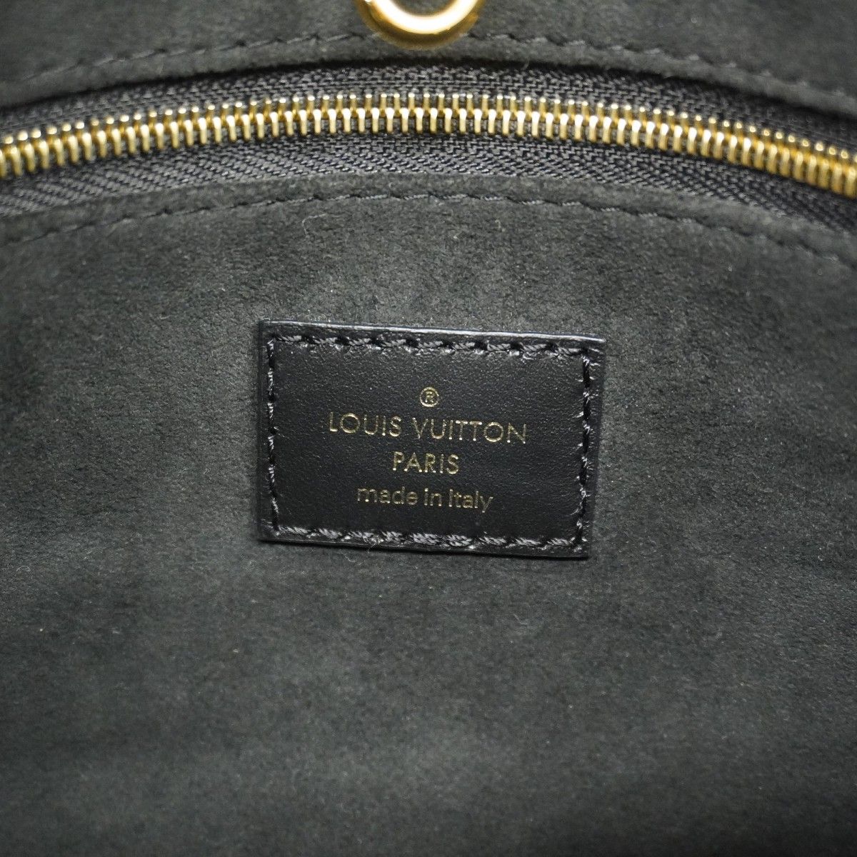 Louis Vuitton Handbag Monogram Empreinte On The Go PM Noir 2-Way — view 5