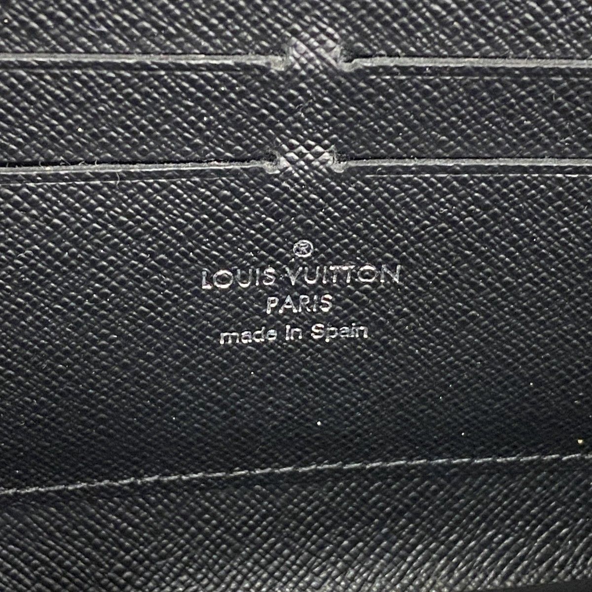 Louis Vuitton Wallet Epi Zippy Noir — view 4