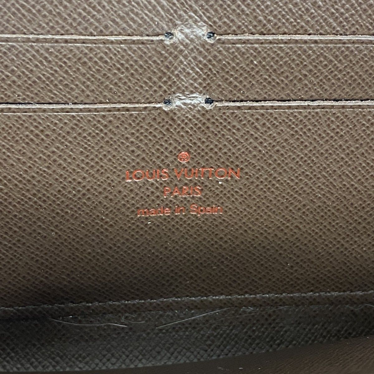 Louis Vuitton Wallet Damier Zippy Ebene — view 4