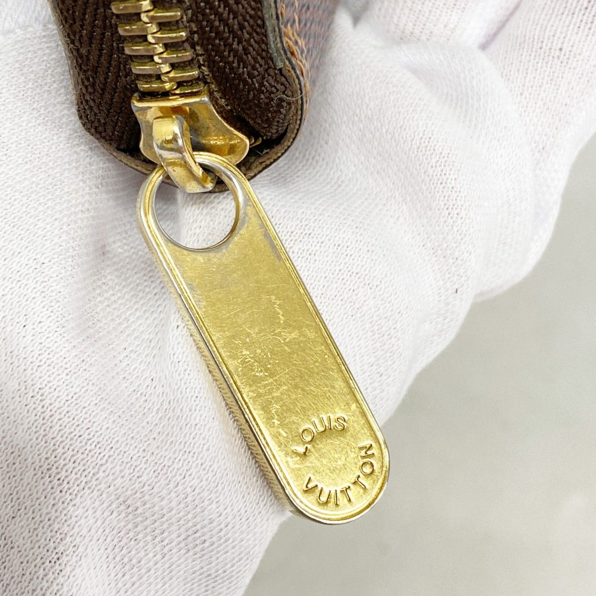 Louis Vuitton Wallet Damier Zippy Ebene — view 6