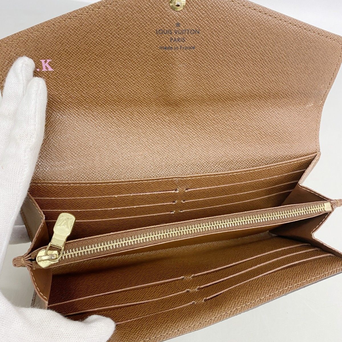 Louis Vuitton Wallet Monogram Portefeuille Sarah Brown — view 3