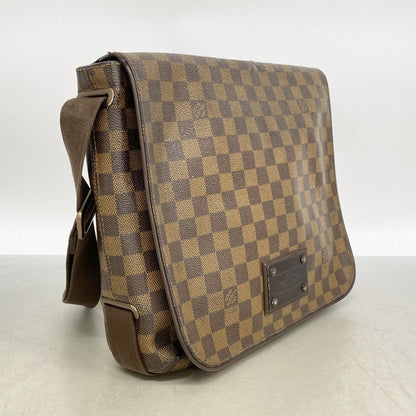 Louis Vuitton Shoulder Bag Damier Brooklyn MM Ebenuladies — view 2
