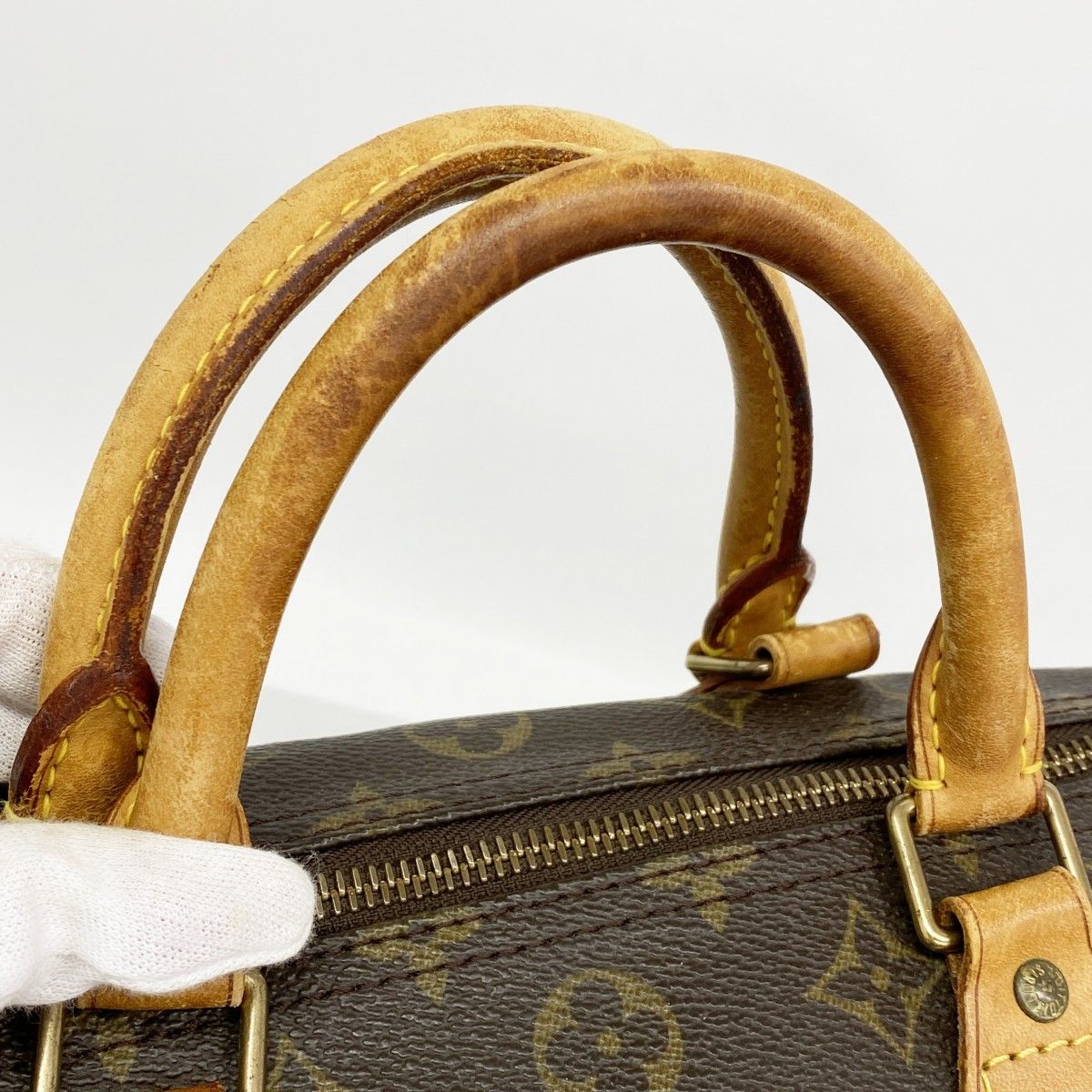 Louis Vuitton Handbag Monogram Speedy 30 Brown — view 7