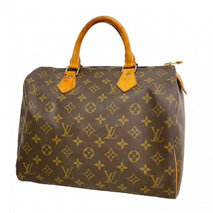 Louis Vuitton Handbag Monogram Speedy 30 Brown