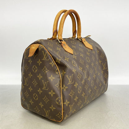 Louis Vuitton Handbag Monogram Speedy 30 Brown — view 2