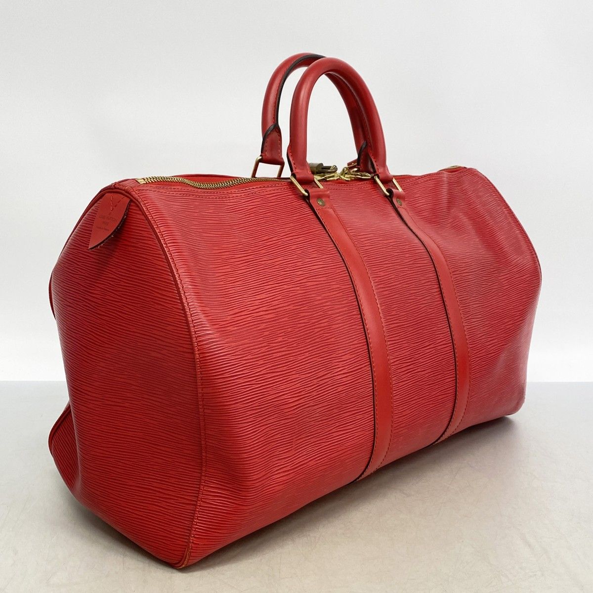 Louis Vuitton Boston Bag Epi Keepall 45 Castilian — view 2