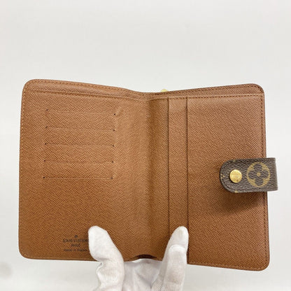 Louis Vuitton Wallet Monogram Porte Papier Zip Brown — view 3