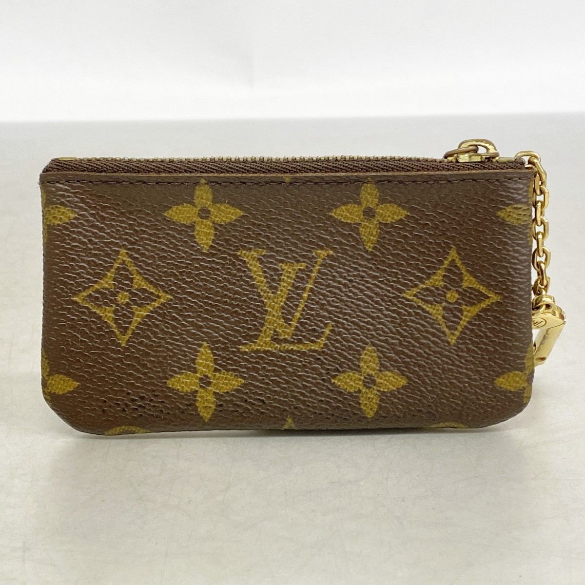 Louis Vuitton Coin Case Monogram Pochette Cles Brown — view 8