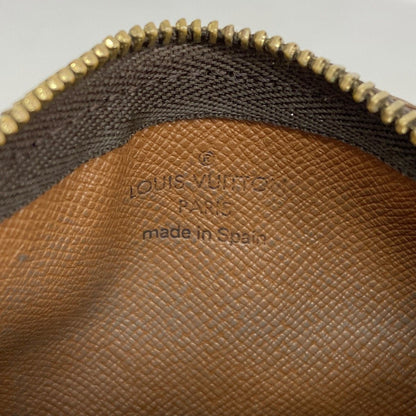Louis Vuitton Coin Case Monogram Pochette Cles Brown — view 4