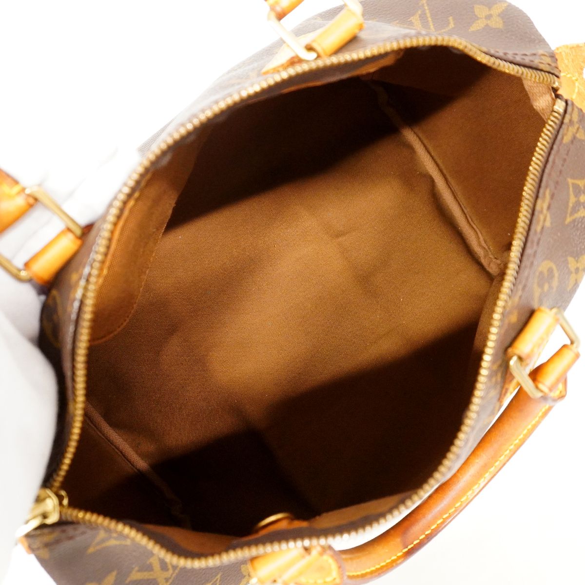 Louis Vuitton Handbag Monogram Speedy 30 Brown — view 4