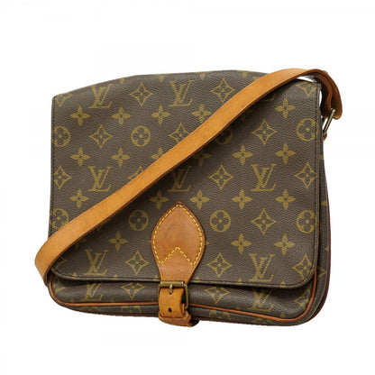 Louis Vuitton Shoulder Bag Monogram GM Brown