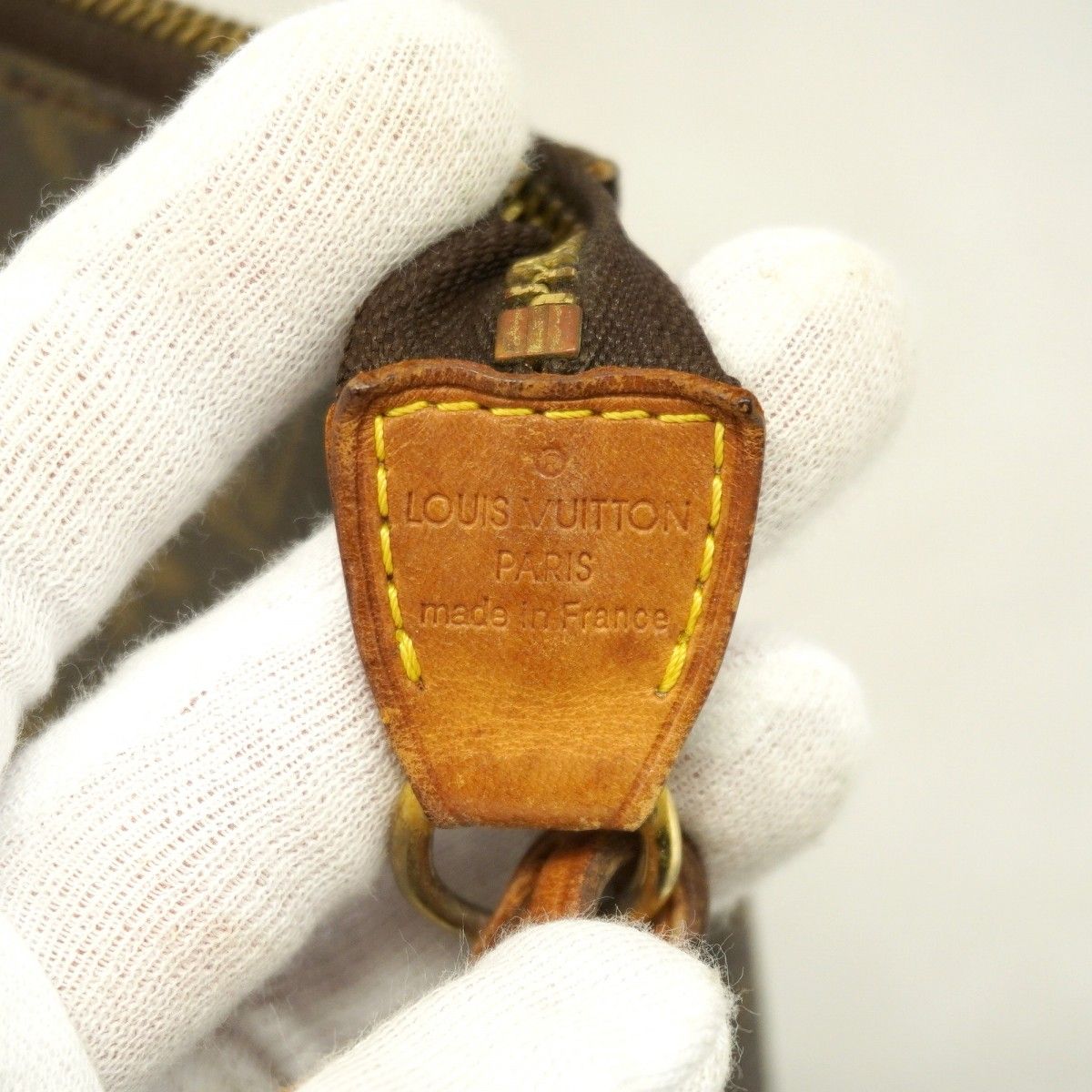 Louis Vuitton Pouch Monogram Pochette Soir Brown — view 5