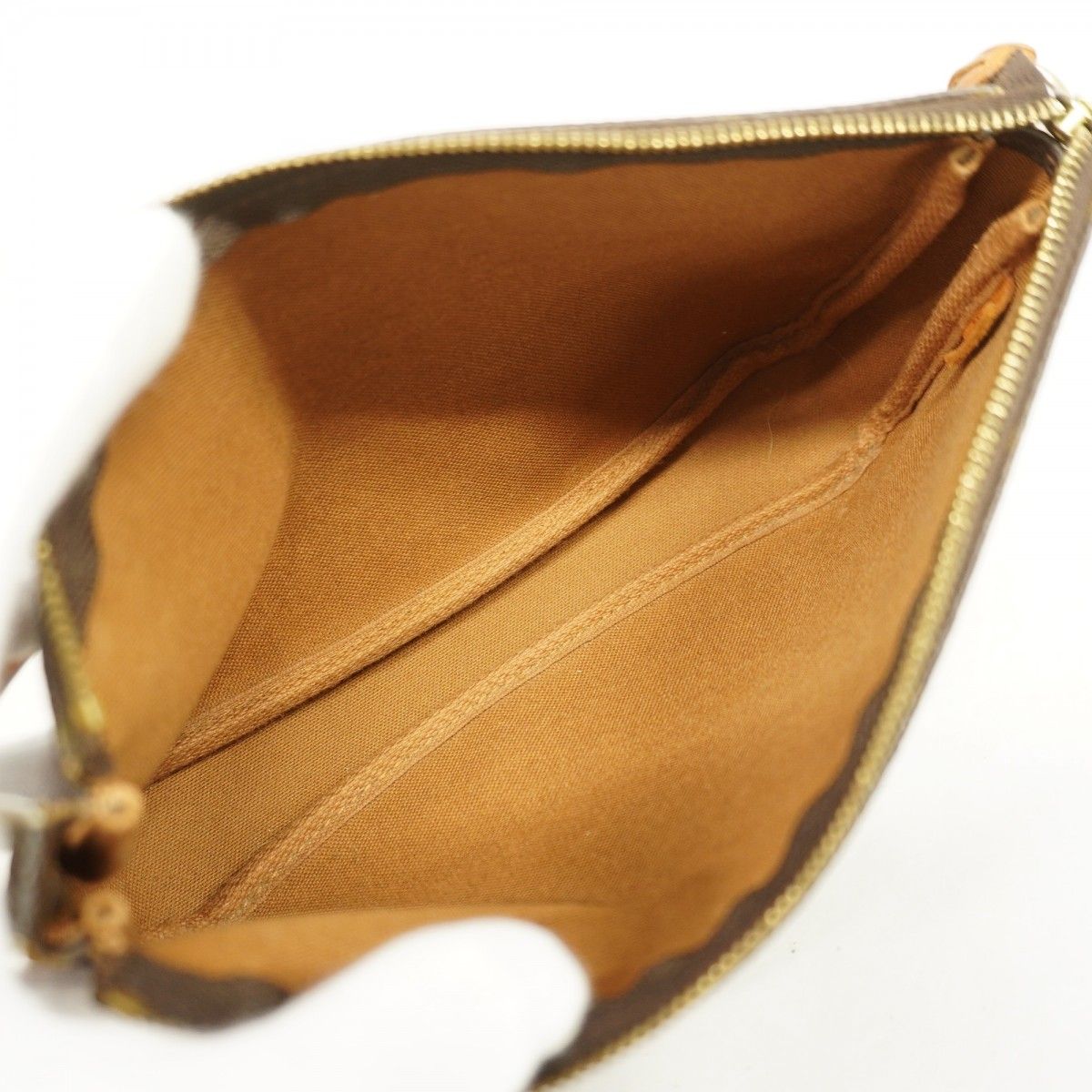 Louis Vuitton Pouch Monogram Pochette Soir Brown — view 4