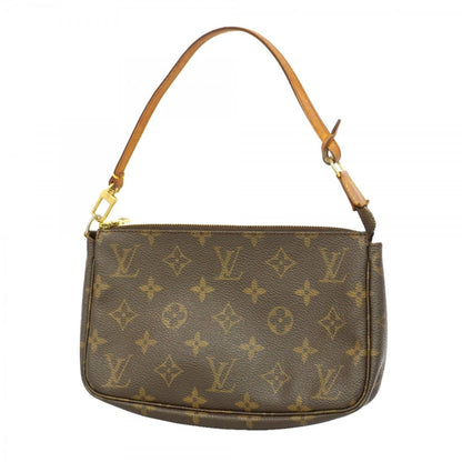 Louis Vuitton Pouch Monogram Pochette Soir Brown