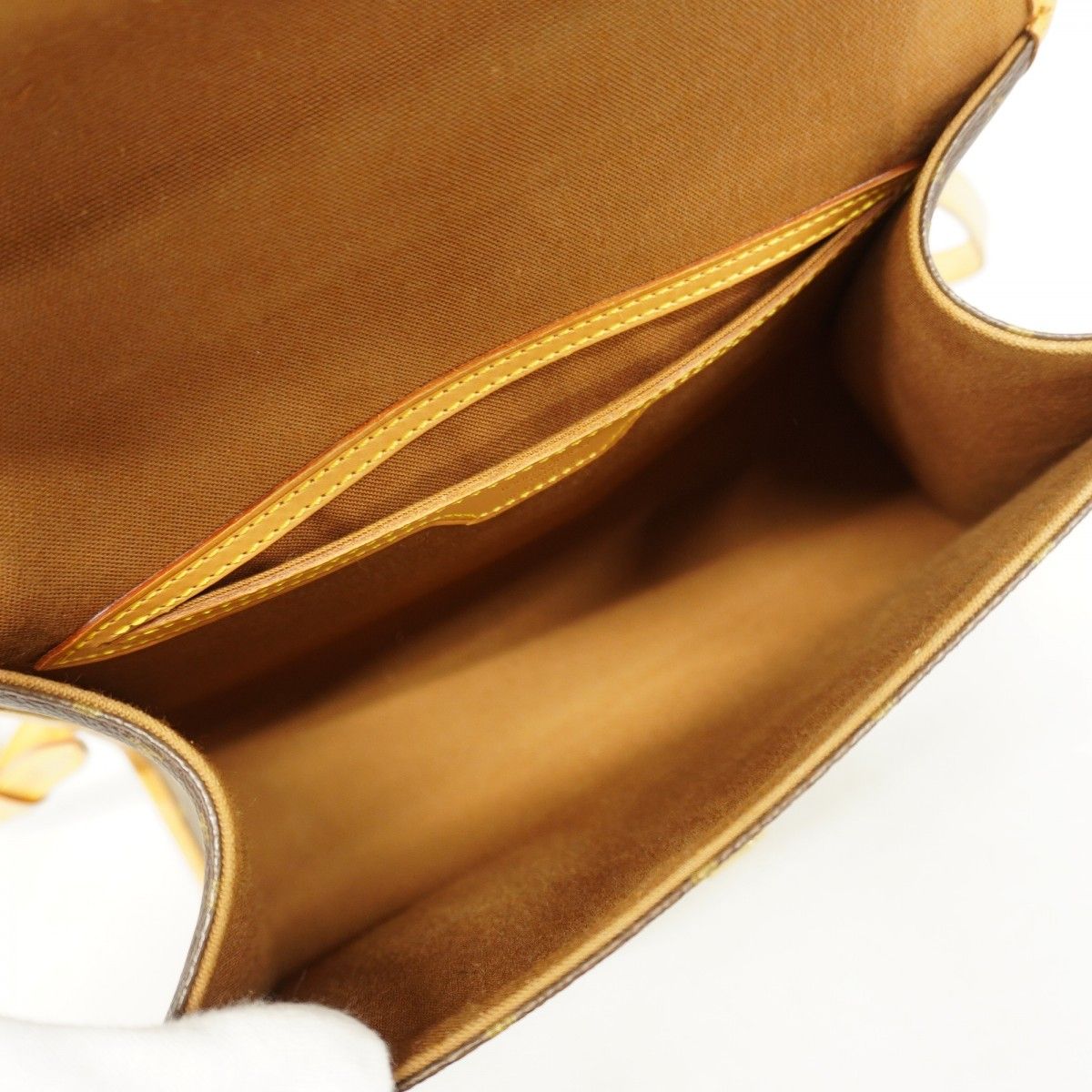 Louis Vuitton Handbag Monogram Bel Air Brown 2-Way — view 4