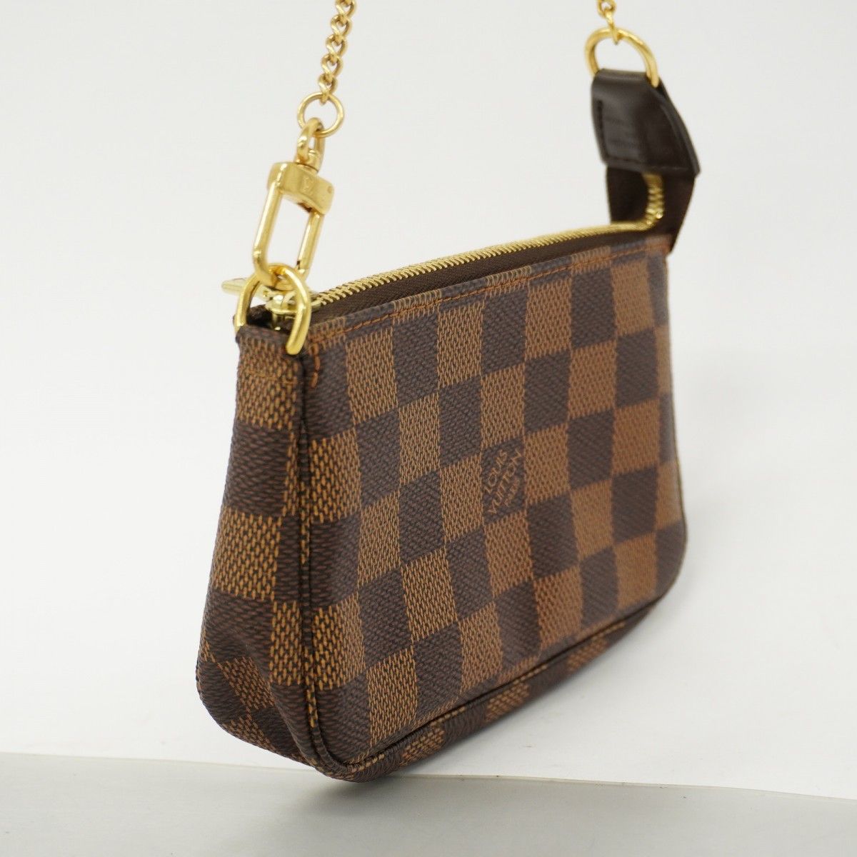 Louis Vuitton Pouch Damier Minipochette Soir Ebenuladies — view 2