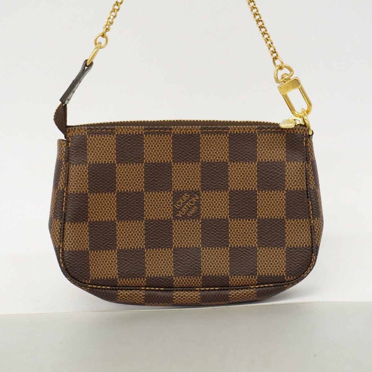 Louis Vuitton Pouch Damier Minipochette Soir Ebenuladies — view 8