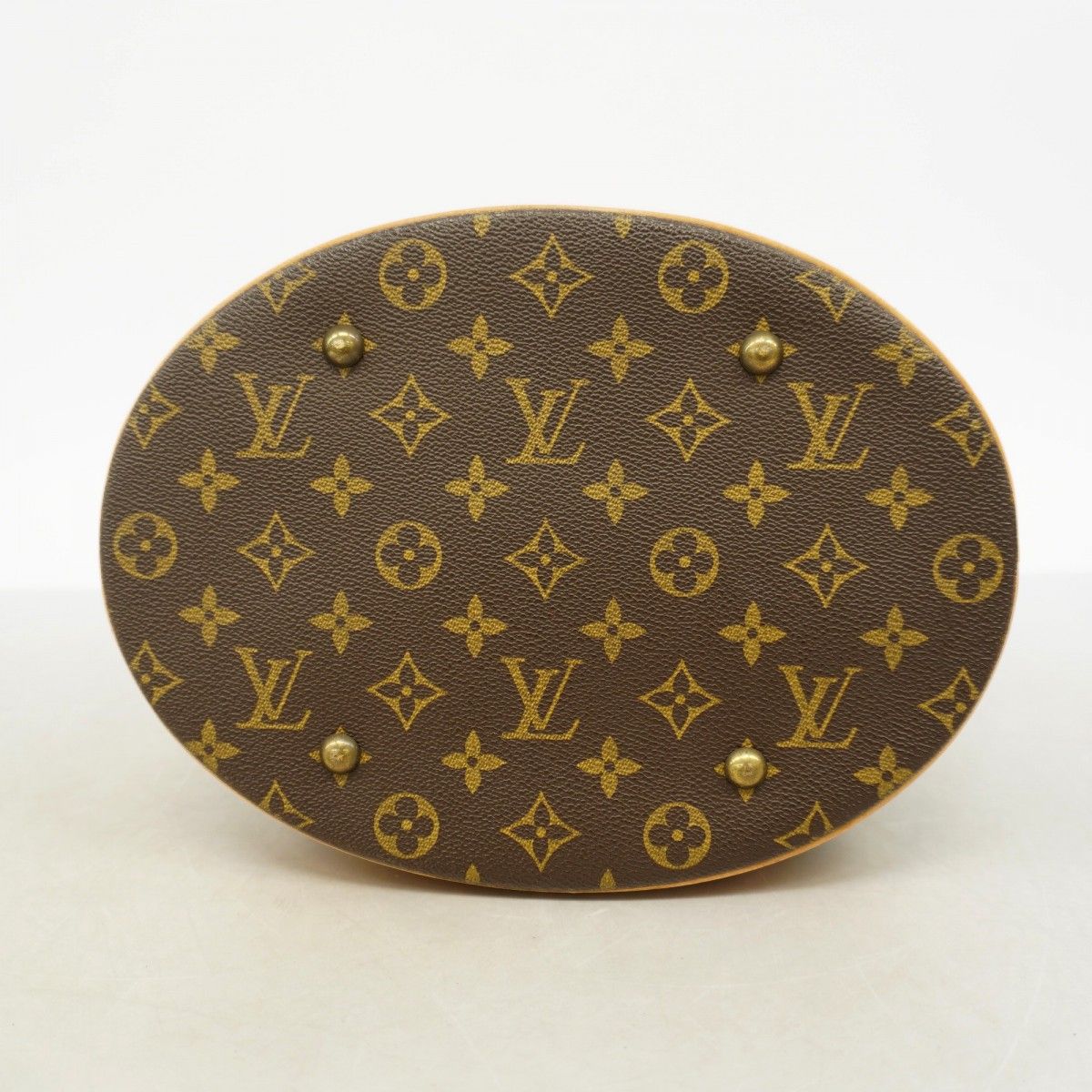 Louis Vuitton Tote Monogram Bucket GM Brown — view 3