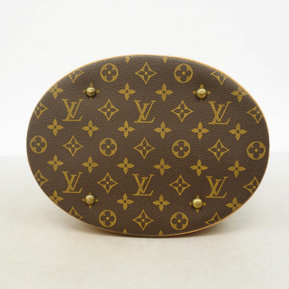 Louis Vuitton Tote Monogram Bucket GM Brown — view 3