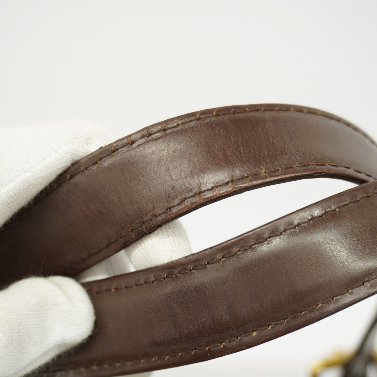 Louis Vuitton Handbag Damier MM Ebenuladies — view 6