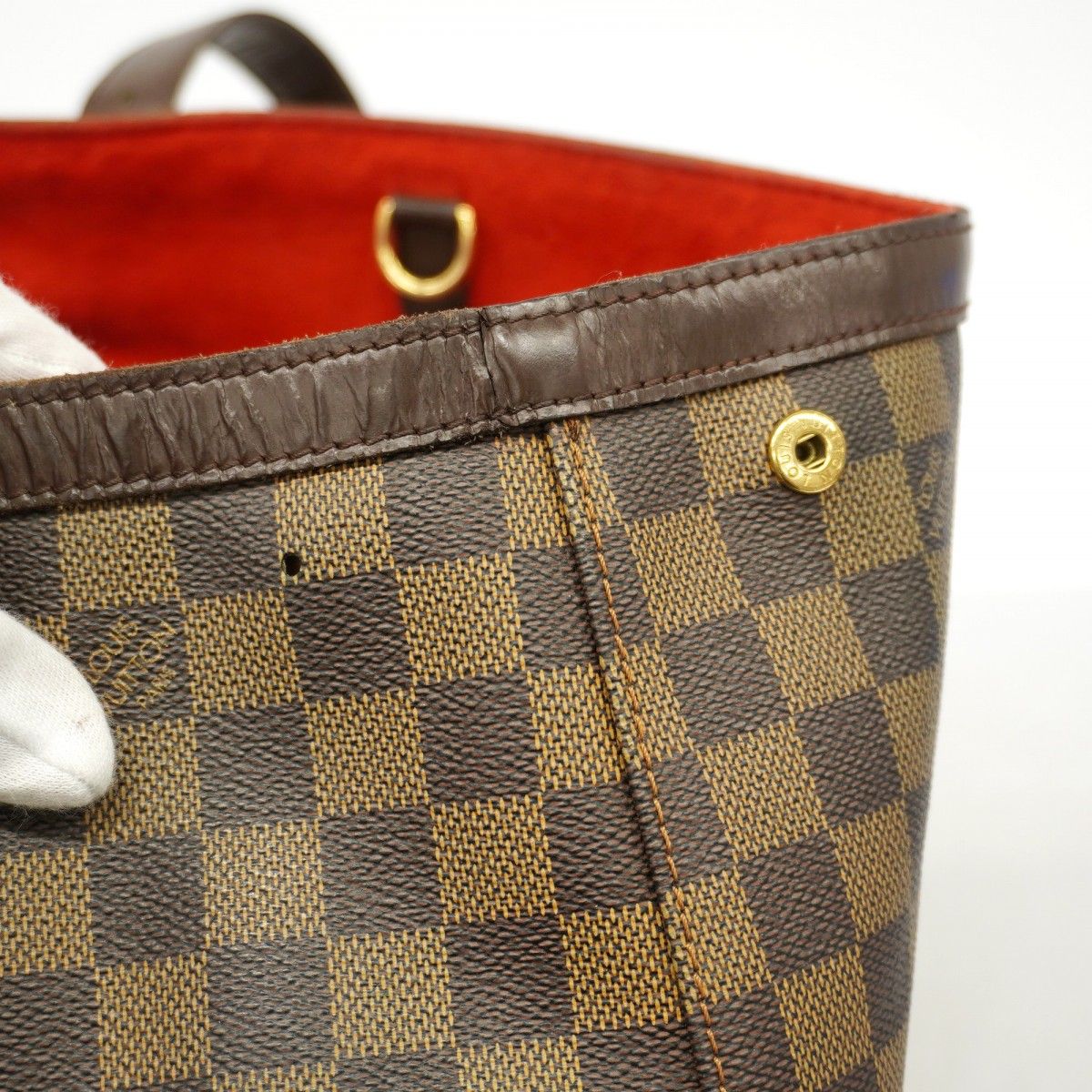 Louis Vuitton Tote Damier Hampstead MM Ebene — view 6