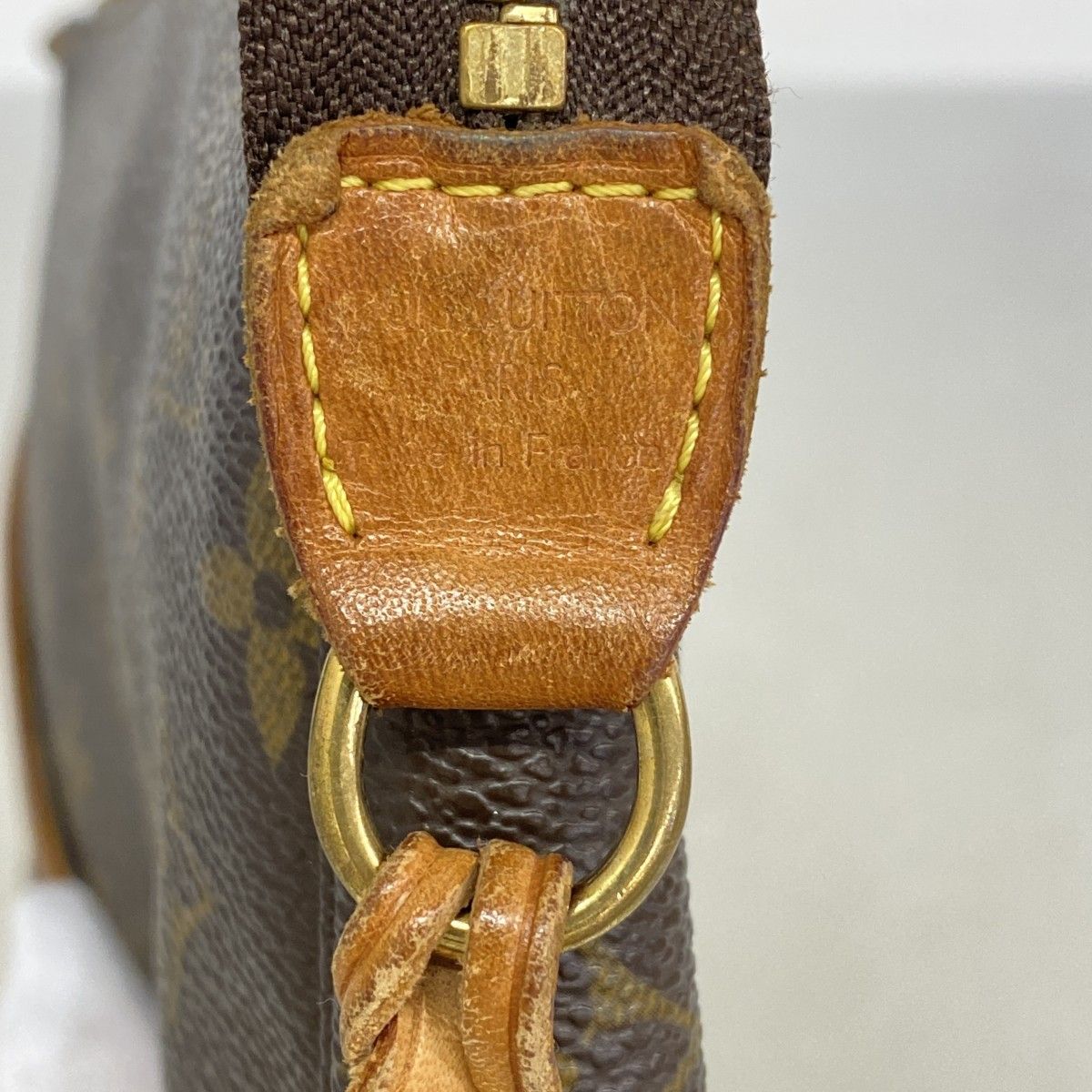 Louis Vuitton Pouch Monogram Pochette Soir Brown — view 5
