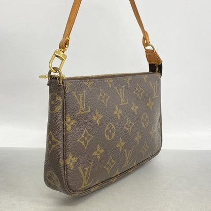 Louis Vuitton Pouch Monogram Pochette Soir Brown — view 2