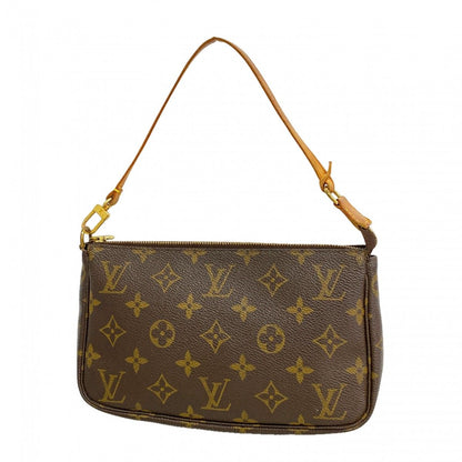 Louis Vuitton Pouch Monogram Pochette Soir Brown