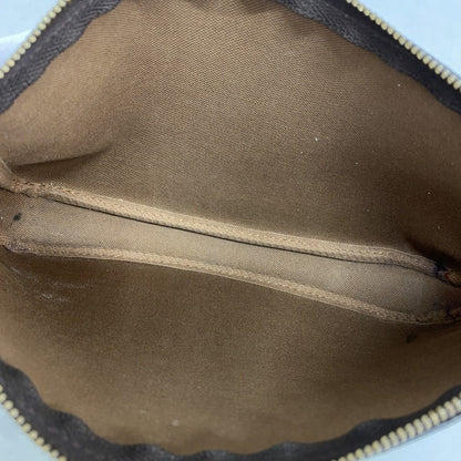 Louis Vuitton Pouch Monogram Pochette Soir Brown — view 4