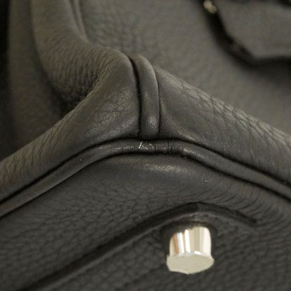 Hermes Handbag Birkin 25 Togo Black Silver — view 6