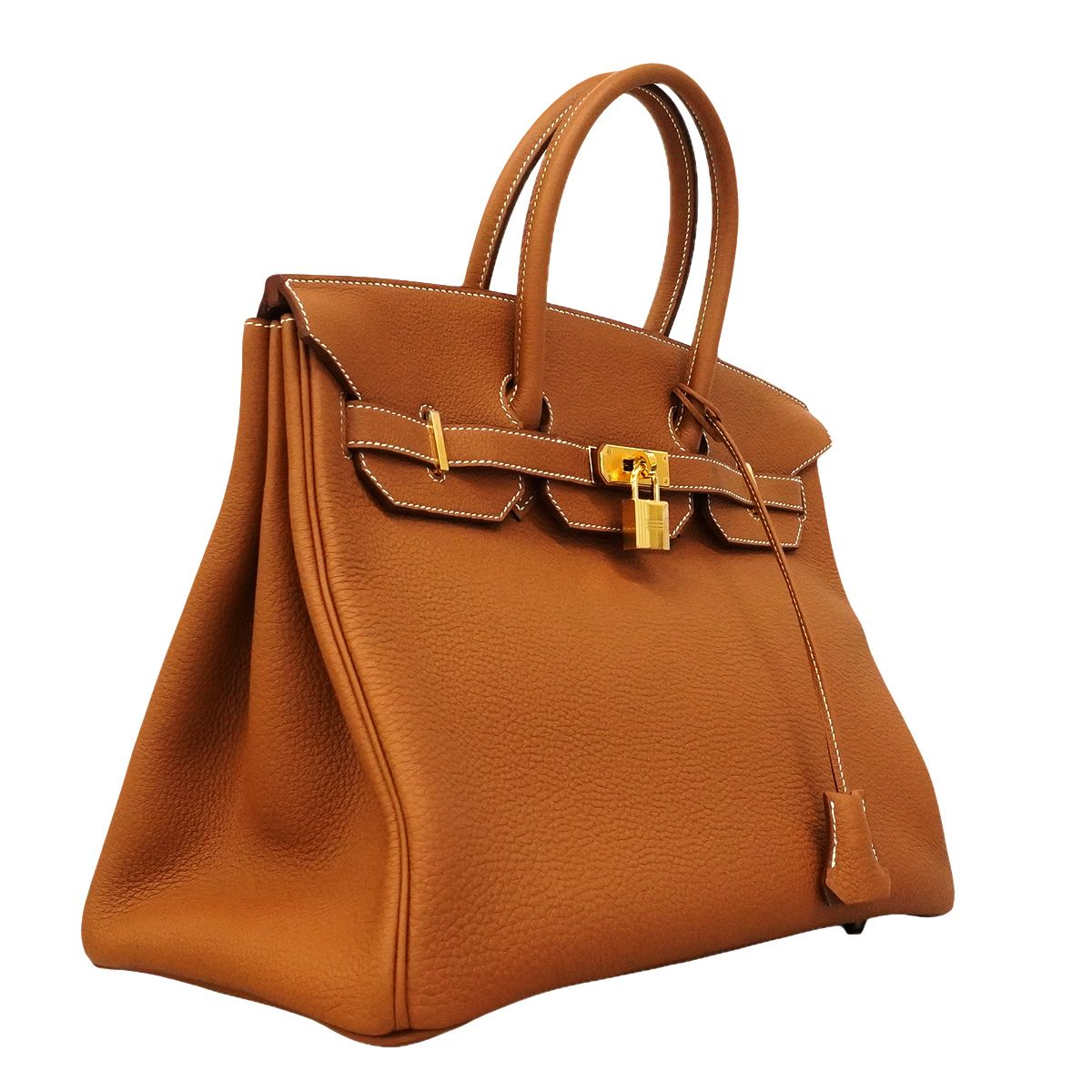 Hermes Handbag Birkin 35 Togo Gold — view 2