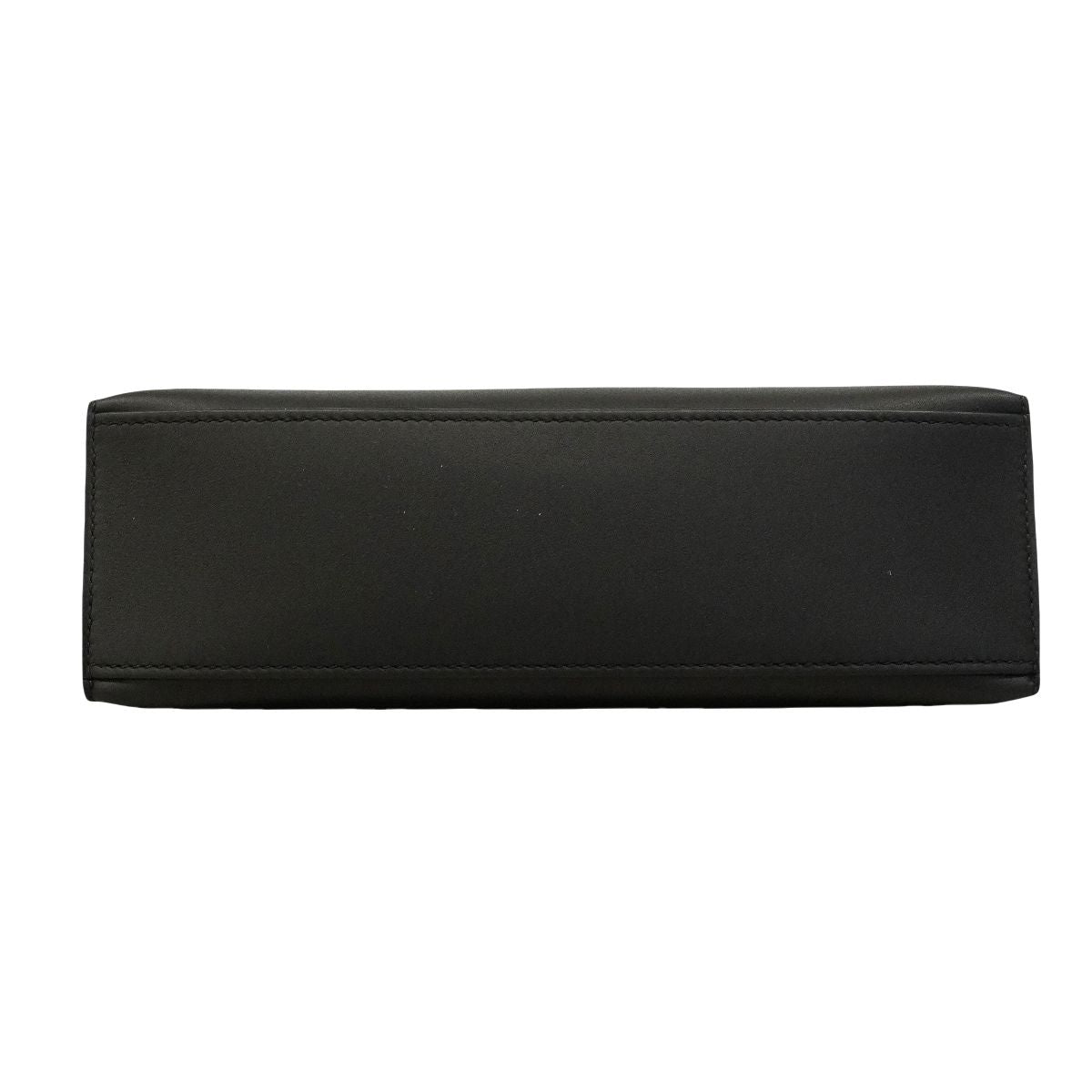 Hermes Handbag Pochette Kelly Swift Black Gold — view 3