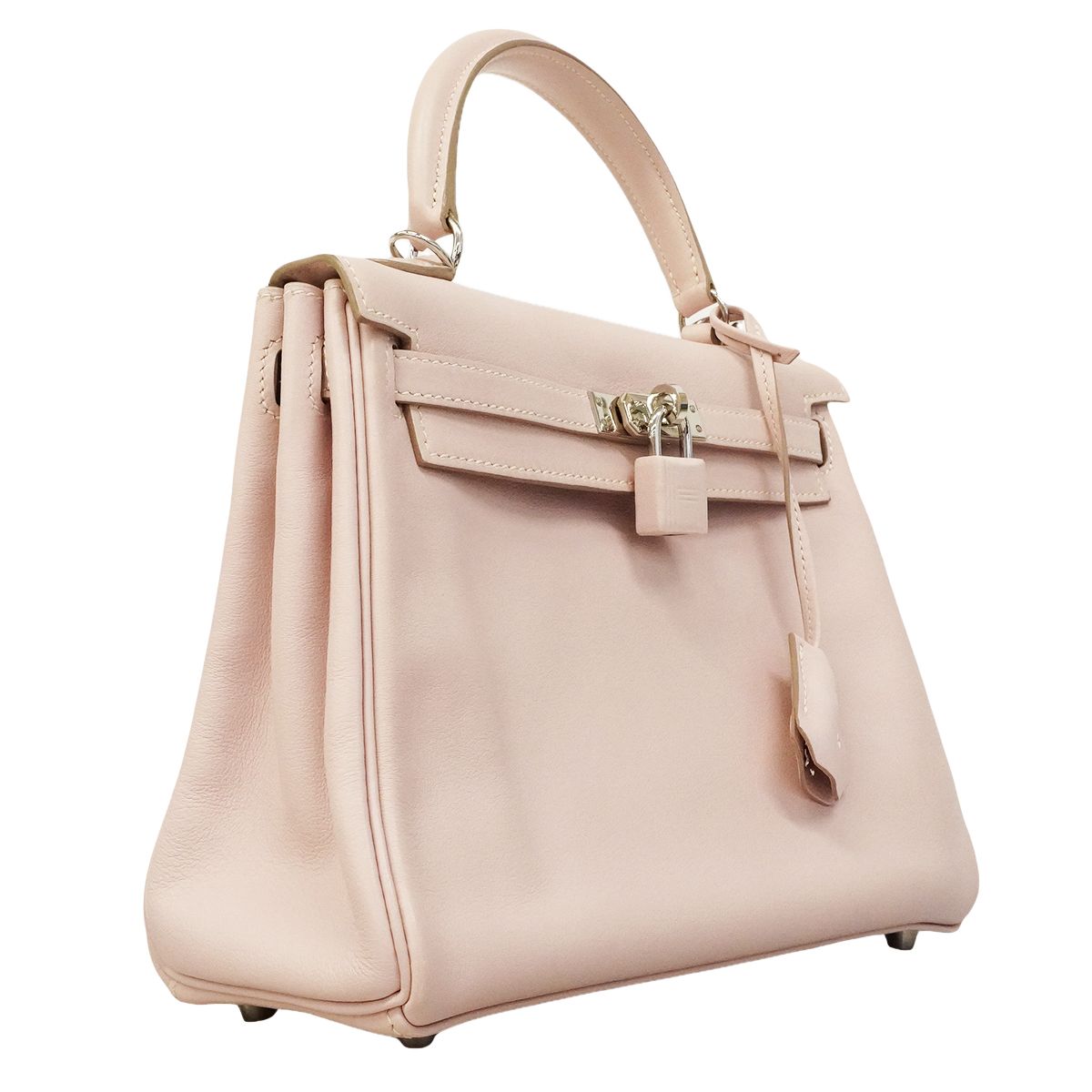 Hermes Handbag Kelly 25 Swift Silver 2-Way — view 2