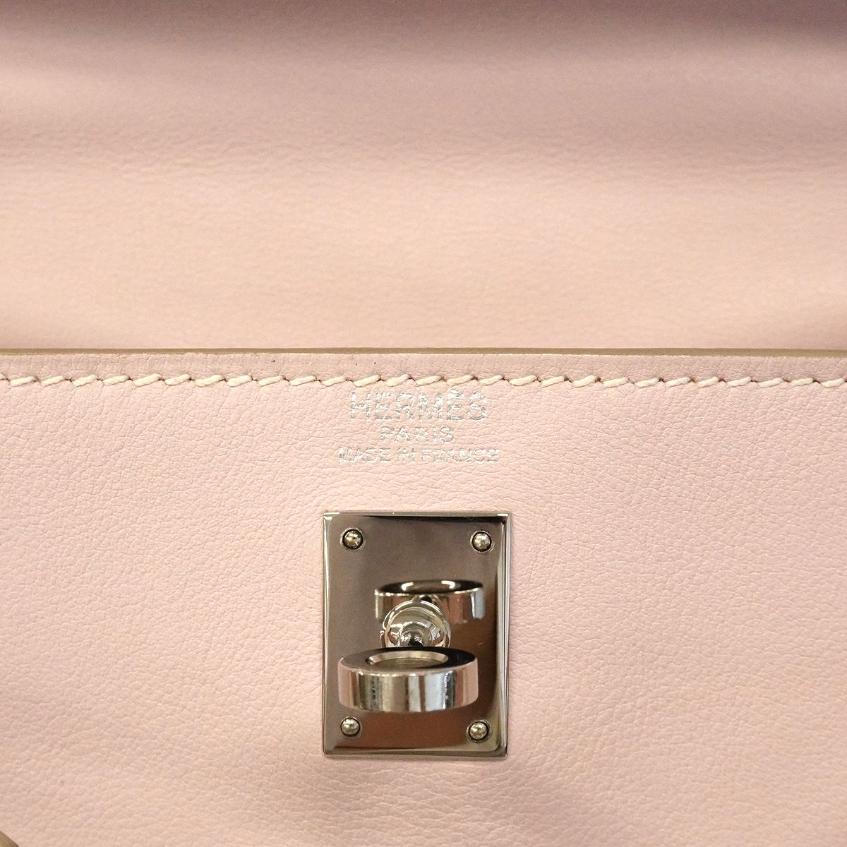Hermes Handbag Kelly 25 Swift Silver 2-Way — view 5
