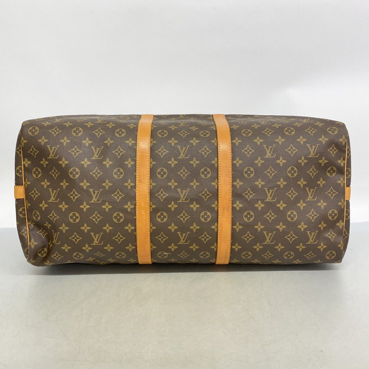Louis Vuitton Boston Bag Monogram Keepall Bandouliere 60 Brown — view 3