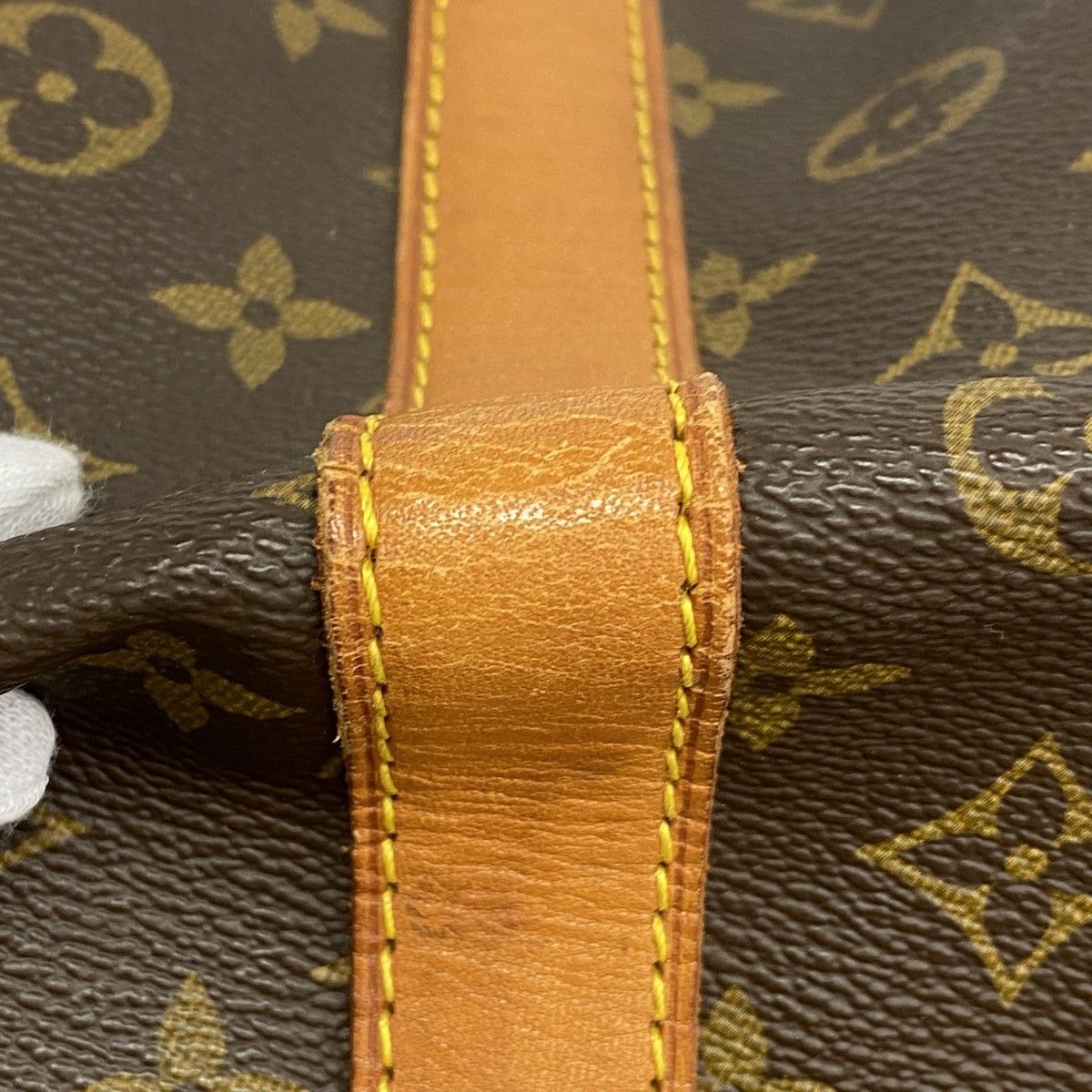 Louis Vuitton Boston Bag Monogram Keepall Bandouliere 60 Brown — view 7