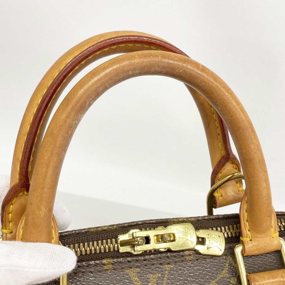 Louis Vuitton Handbag Monogram Alma Brown — view 7
