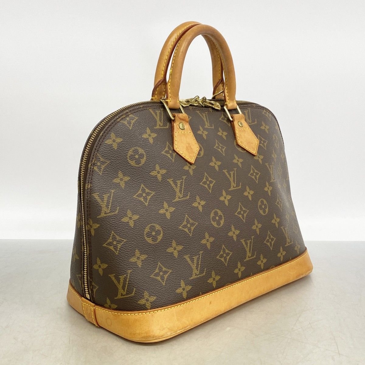 Louis Vuitton Handbag Monogram Alma Brown — view 2