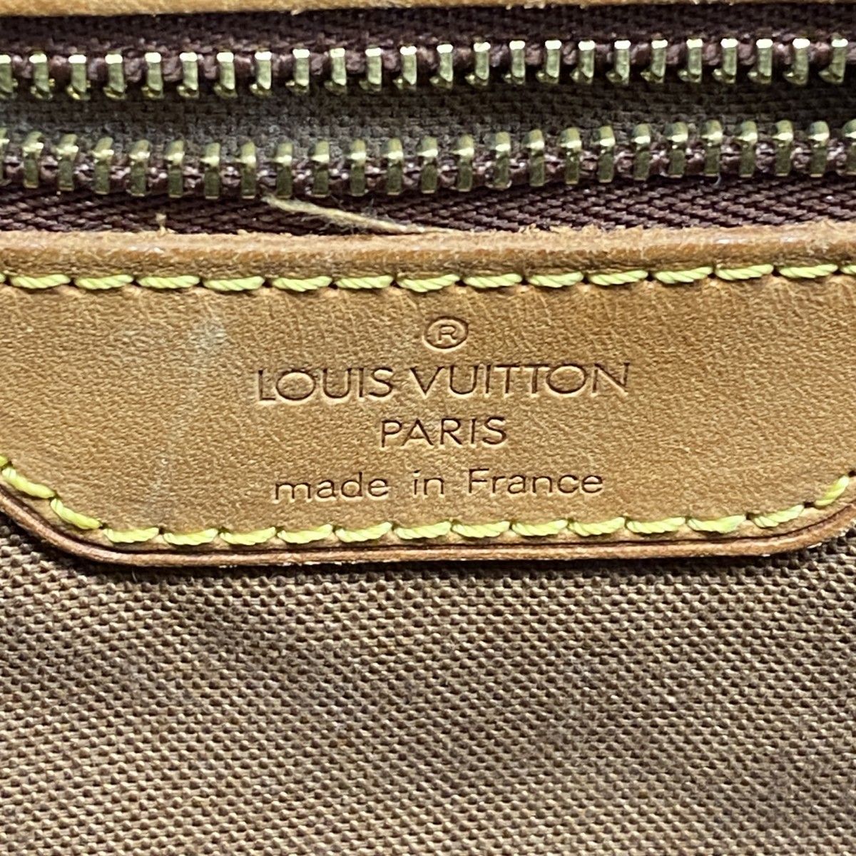 Louis Vuitton Tote Monogram Cabas Mezzo Brown — view 5