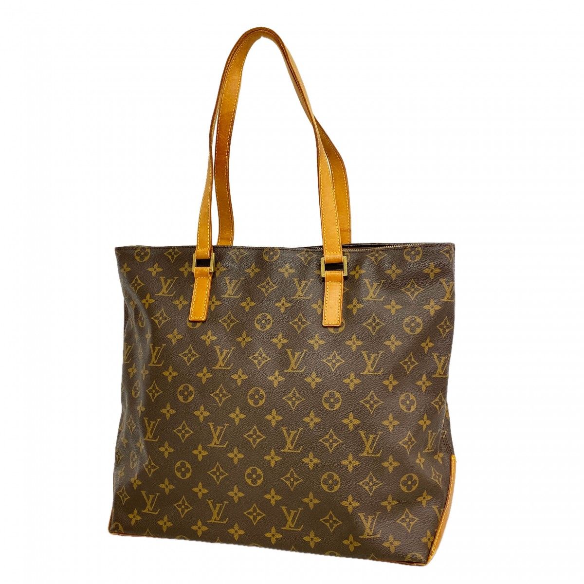 Louis Vuitton Tote Monogram Cabas Mezzo Brown